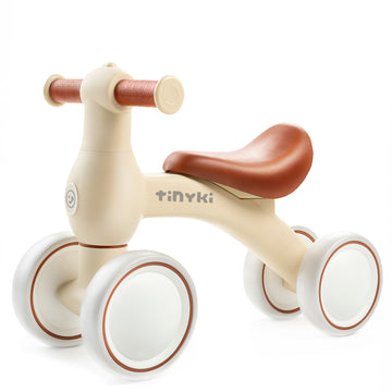 Correpasillos Bebé 10 a 24 Meses - Sin Pedales y con Diseño Ergonómico - Correpasillos Niño y Niña Todoterreno - Color Beige