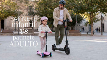 Patinete infantil vs. Patinete adulto