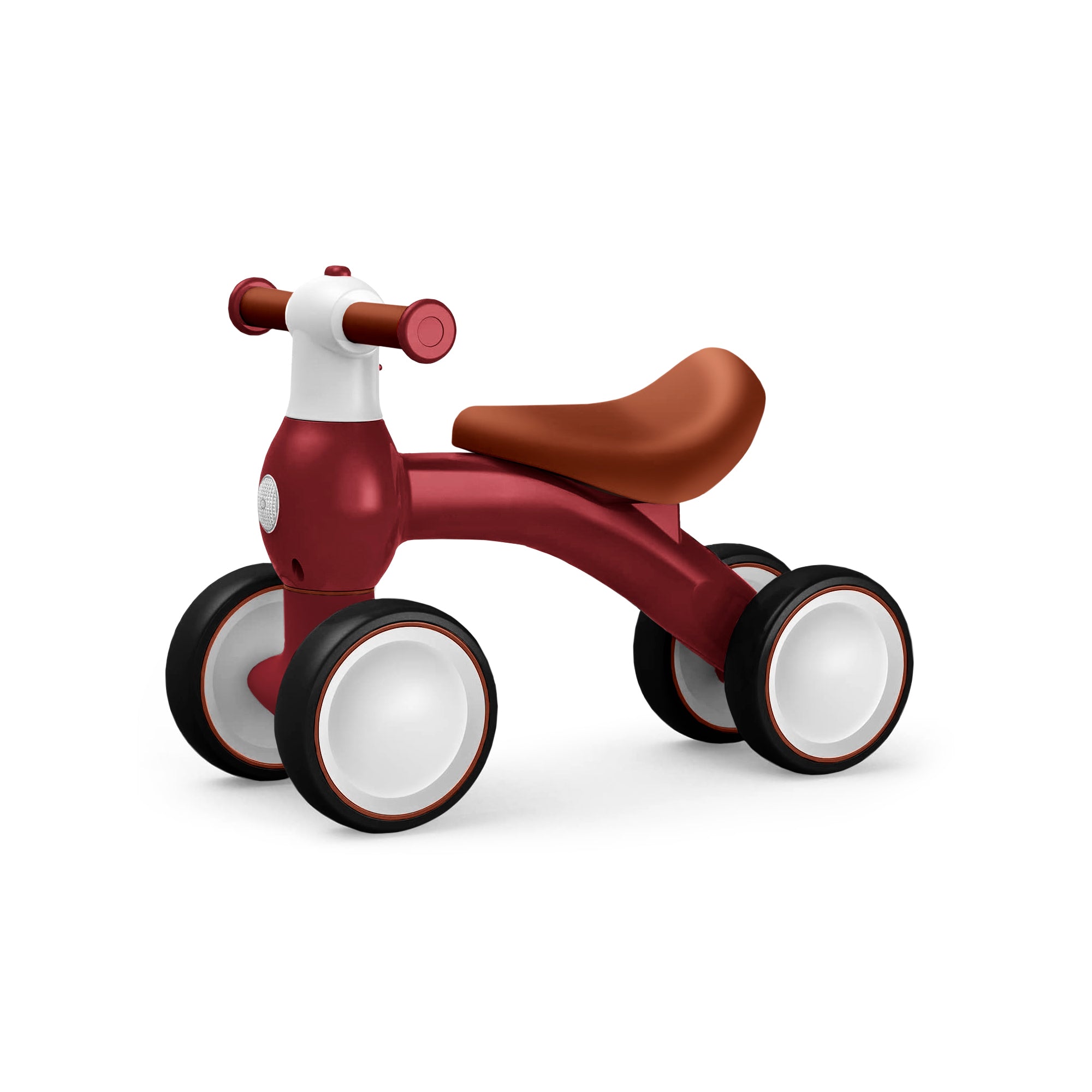 Bici Ridi - Bici de Equilibrio para Bebés - Bicicleta Sin Pedales para Niños Pequeños (Rojo Fuxia)