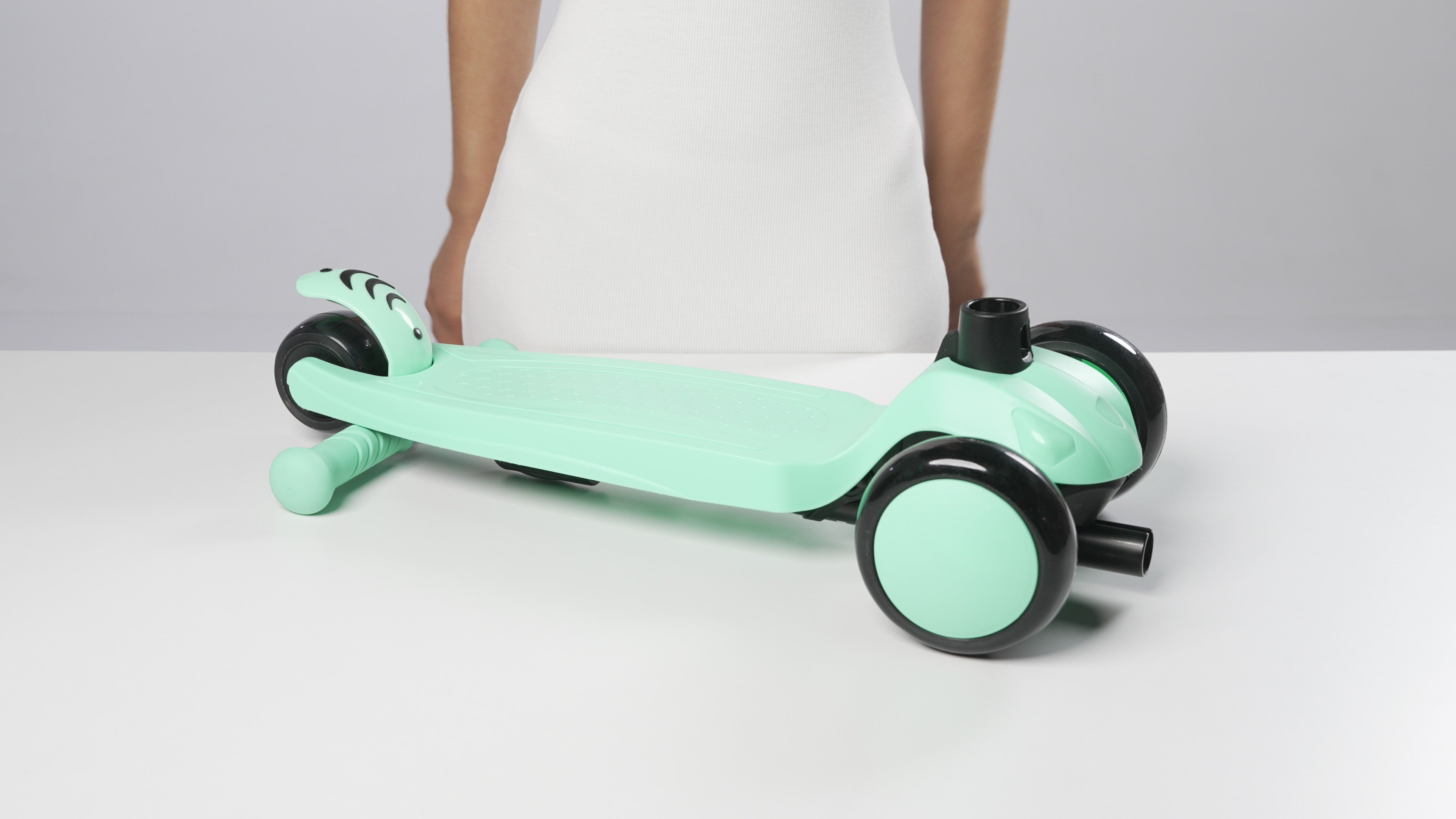 Patinete Niño 2 Años a 6 - Patinete niño Altura Ajustable con Ruedas Luces LED - Patinete 3 Ruedas Scooter Niño - Patinete Infantil para Niños y Niñas - Azul